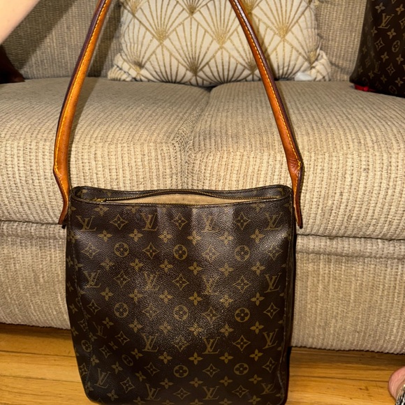 Louis Vuitton Brown Monogram Shoulder Bag - Picture 2 of 7